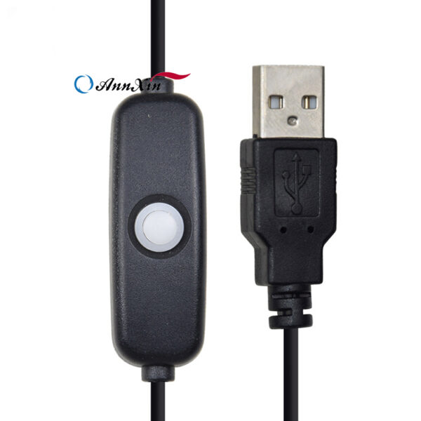 19Mm Push Lock Switch Cable , Cable Usb Switch On-Off , Usb Switch On Off Cable (2)