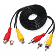 3 Rca Male To 3 Rca Female Audio Video Cable (1)