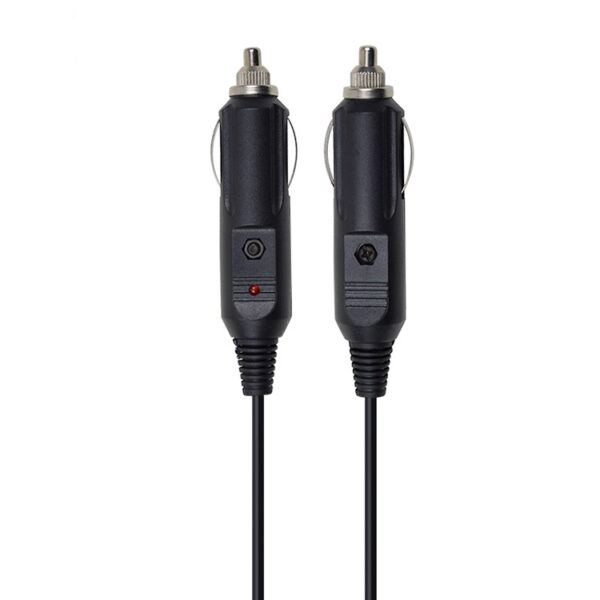 5.5X2.5 毫米直流开关电源插头 USB 开关闭汽车电缆 (4)