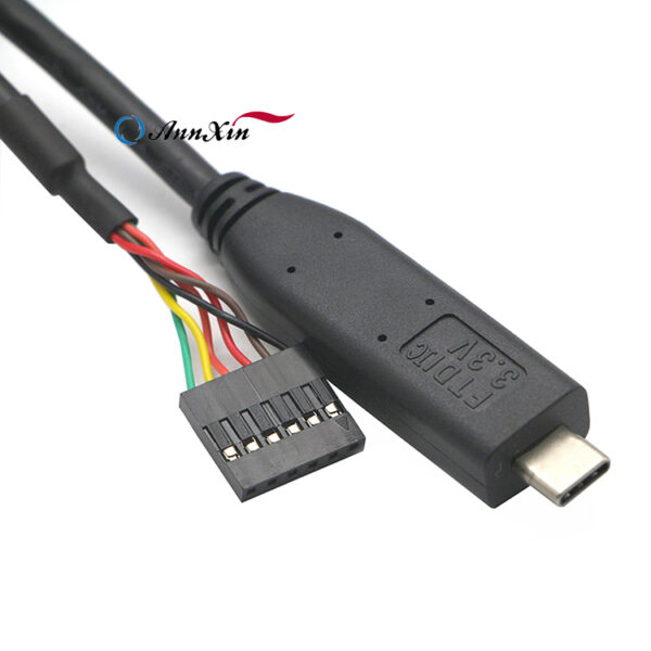 6-ftdi rs232 페이딩 타입 c USB a ~ 5v ttl 케이블 (4)