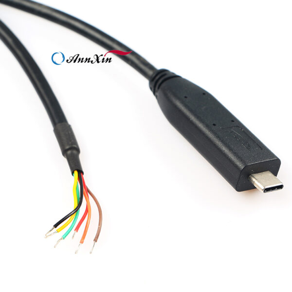 6-ftdi rs232 fading Type c usb a to 5v ttl cable (5)