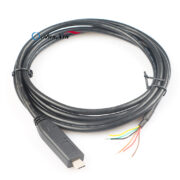 6-ftdi rs232 fading Type c usb a to 5v ttl cable (6)