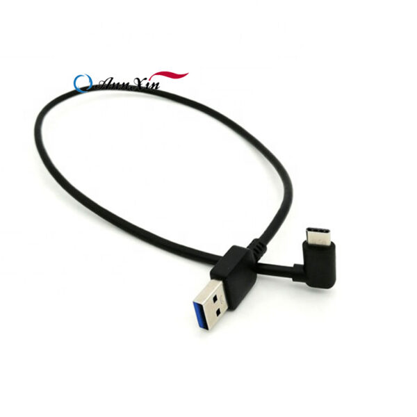 90 Degree Type C USB 数据线 5A 快速充电 (2)