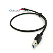 90 Degree Type C USB 数据线 5A 快速充电 (4)