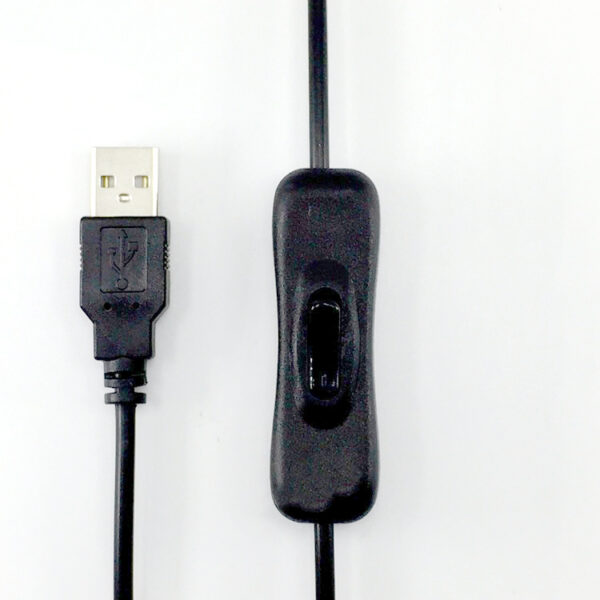 Kabelwippschalter , DC-Buchse auf Stecker mit Schalter-Split-Kabel (3)