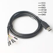 Cp2102 微型 Usb 到 Uart Ttl 模块 6Pin 串行 Co 控制台电缆 (2)