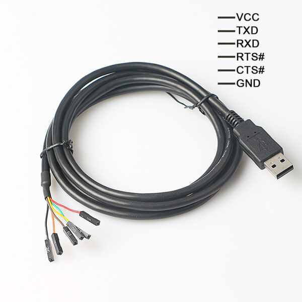 Cp2102 微型 Usb 到 Uart Ttl 模块 6Pin 串行 Co 控制台电缆 (2)