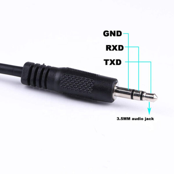FTDI FT232RL 3.3V USB RS232 串行转 3.5 毫米立体声插孔电缆兼容 Mac Android Win8 10 (2)