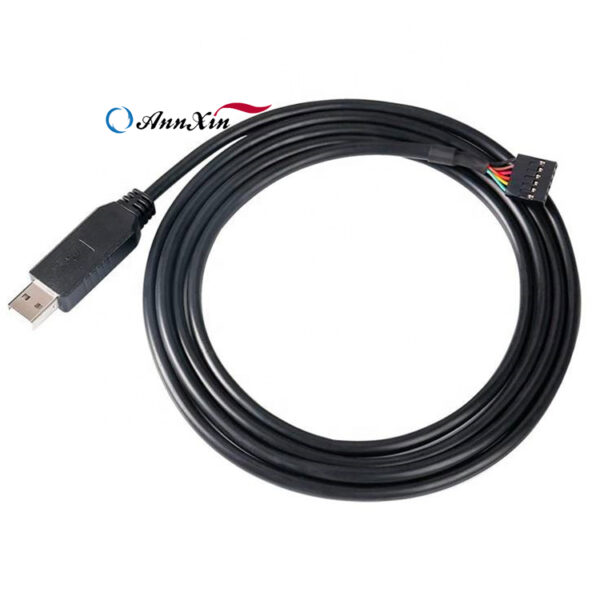 FTDI USB к TTL последовательный 5V кабель-адаптер с 6 Булавка 0.1 дюймовый шаг Женский разъем Коннектор (2)