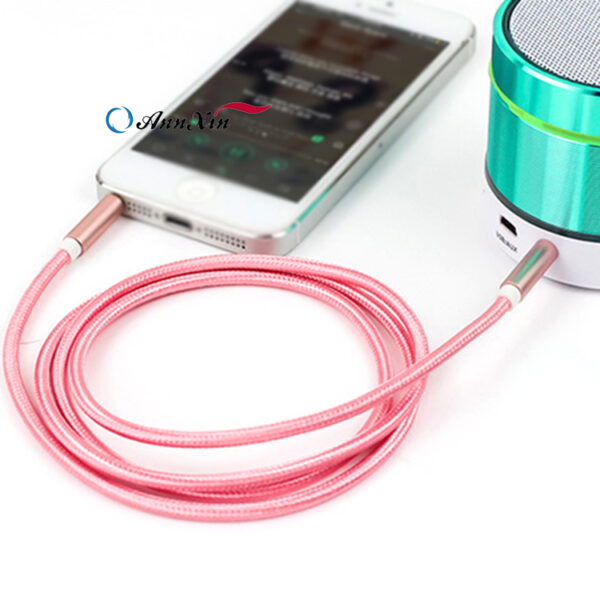 High Quality 3.5mm Stereo Jack Aux Audio Cable Male to Male for Car Headphone (2)