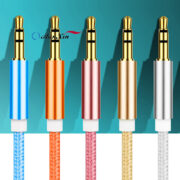 High Quality 3.5mm Stereo Jack Aux Audio Cable Male to Male for Car Headphone (5)