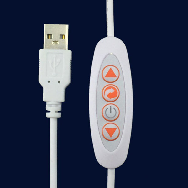 Лампа переключатель Кабель резина , Лампа USB Кабель Разъем 1.5M Переключатель (4)