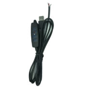 Cable USB de barra de luz con interruptor de atenuación de color (1)