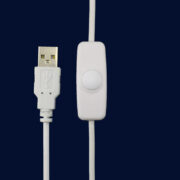 ضوء شريط كابل USB مع لون باهتة التبديل (2)