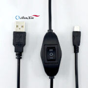 Micro 5Pin To Usb Cable 2M With OnOff Switch (5)