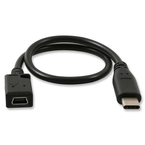 ميني USB 5Pin إلى Type-C محول أنثى (1)