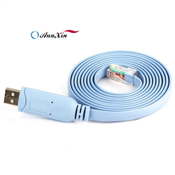 OEM 6FT FTDI chip usb 2.0 a b male to rj45 male rs232 adapter cable (5)