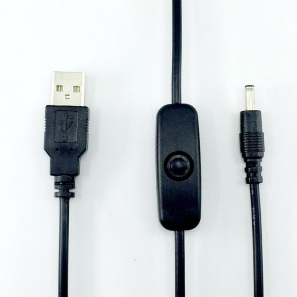 Interrupteur d’alimentation et câble LED , Câble USB de connecteur LED avec commutateur (2)
