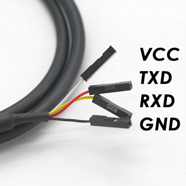 Programação Ftdi Rs232 Ft232Rl USB 2.0 Ttl To 4 Pin Serial Port Converter Cp2102 Module Uart Cable (4)