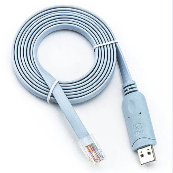 Sunfounder Rs Usb485 Ft232Rl Zt213 Ftdi Usb To Rj45 D-Sub Serial Console Cable For Cisco Router (1)