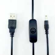 Usb-Dc Charging Cable With Switch , Usb Power Cable A Male To A Male With Switch (1)