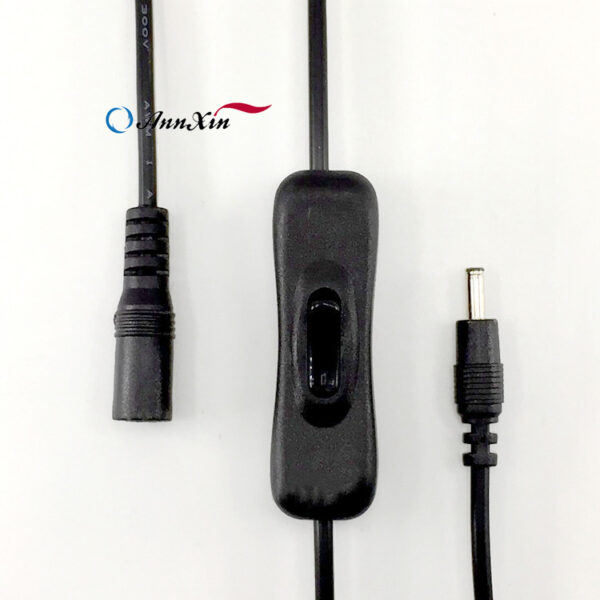 Usb To Dc5521 Male To Female Extension Cable With 304 Switch (2)