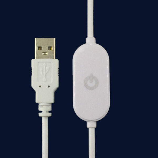 Prise USB vers Dc5521 avec câble et commutateur 1m 5V (5)