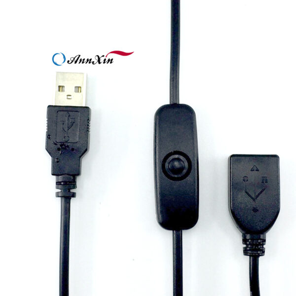 Usb To Dc5521 Plug With 1M 5V Cable And Switch (5)
