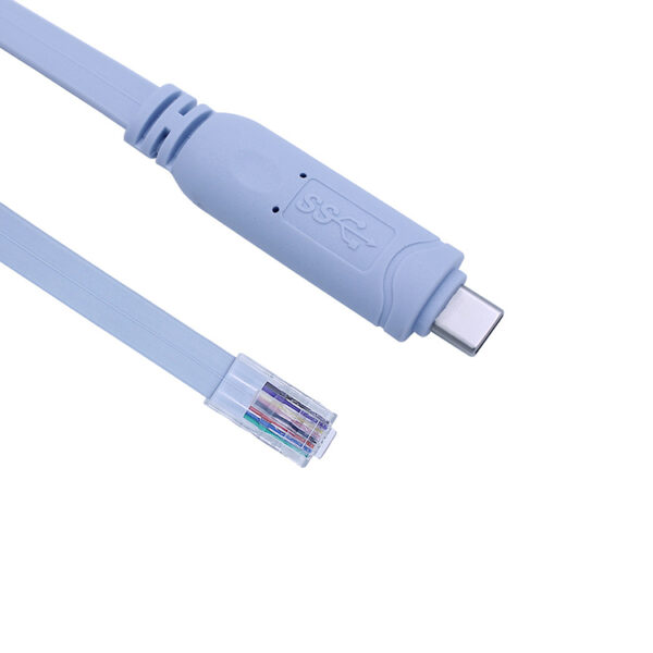 Usb Usb-C To Rj45 Colsole Cable (3)