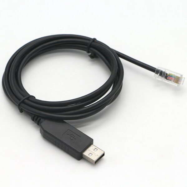Usb Ft230X étanche 2.0 A Rs485 Uart Ttl To Rs232 Rj11 Connector Pvc Convertisseur Serial Port Pvc Black Cable (1)