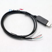 Usb Ft230X étanche 2.0 A Rs485 Uart Ttl To Rs232 Rj11 Connector Pvc Convertisseur Serial Port Pvc Black Cable (5)