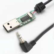 pl2303 usb to ttl adapter module cable,usb rs232 pl2303 chip to jack 3.5 mm ft232rl cable (4)