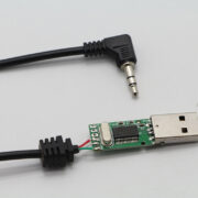 pl2303 USB到tl适配器模块电缆,USB rs232 pl2303芯片到插孔 3.5 毫米英尺232rl电缆 (6)