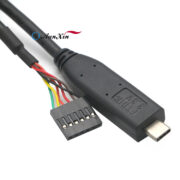 UART auf USB CP2102 Kabel , USB-auf-ttl UART FT232 Modulkabel, USB-C-auf-TTL-Konsolenkabel (6)