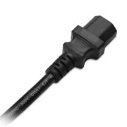 16 AWG Heavy Duty 3 Prong Computer Monitor Power Cord in 10 フィート (NEMA 5-15P to IEC C13) (3)