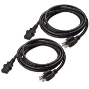 16 AWG Heavy Duty 3 Prong Computer Monitor Power Cord in 10 pé (NEMA 5-15P to IEC C13) (5)