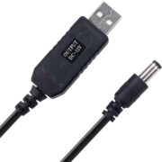 直流 5V 至直流 12V USB 电压升压转换器电缆 (1)