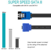 SATA Cable III 6Gbps 90 Degree Right Angle (4)
