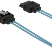 SATA III Cable, 18-inch SATA III 6.0 Gbps 7pin Female Straight to Straight Angle Female (4)