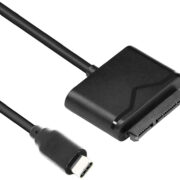 Кабель SATA-USB-C, USB-C to SATA III Hard Driver Adapter Compatible for 2.5 дюймовые жесткие диски и твердотельные накопители (2)