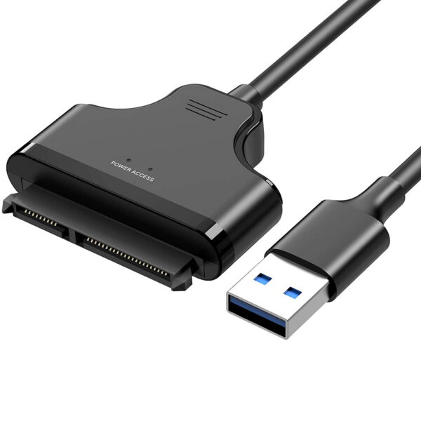 USB 3.0 Cabo adaptador do disco rígido SATA III, SATA to USB Adapter Cable (2)