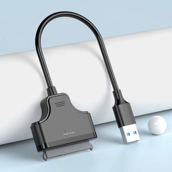 USB 3.0 SATA III Hard Drive Adapter Cable, SATA to USB Adapter Cable (5)