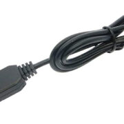 USB zu DC Konvertierungskabel 5V zu 12V Spannung Step-Up Kabel 5.52.1mm DC Stecker 1M (2)