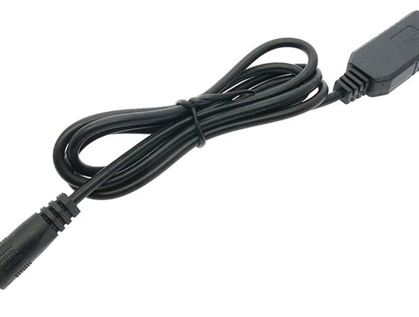 USB zu DC Konvertierungskabel 5V zu 12V Spannung Step-Up Kabel 5.52.1mm DC Stecker 1M (4)