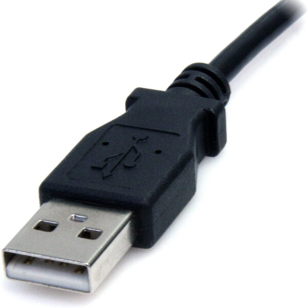 USB para Tipo M Barrel 5V DC Cabo de alimentação – Cabo de alimentação – USB (somente energia) (M) para DC jack 5.5 mimímetro (M) (3)
