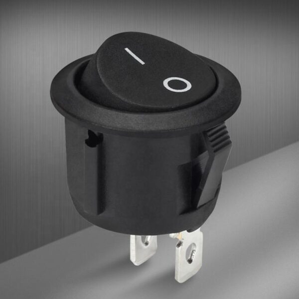 ANNXIN Wholesale 2 Pin Switch On Off Round Toggle Switch 12V On-off Push Button Switch (6)