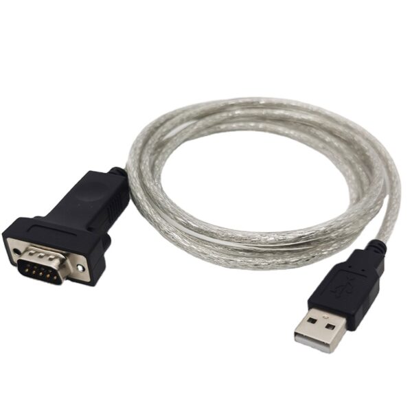 9 针式电缆适配器公对母 RS232 串行 Db9 猛男 A USB 2.0 串行转换器电缆 (2)