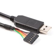 FTDI FT232RL USB 转串行串口 TTL 5V 兼容 TTL-232R-5V 控制台电缆 (2)